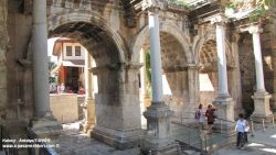 antalya kaleiçi ve üç kapılar